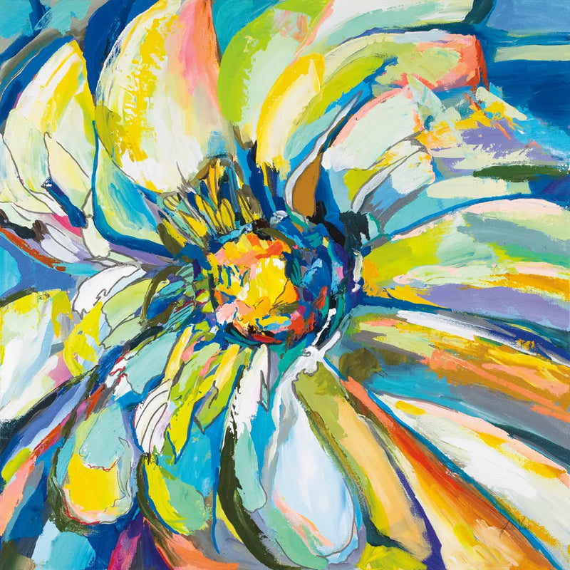 Zinnia by Jeanette Vertentes. SKU 67253a. Archival Giclee Fine art print for wall decor.