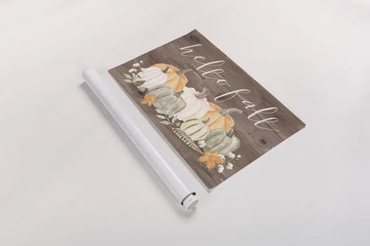 Autumn Offering III Dark by Jenaya Jackson. shown as a rolled paper print. Available as archival giclee rolled canvas, fine art paper, or poster print. SKU 47595i.