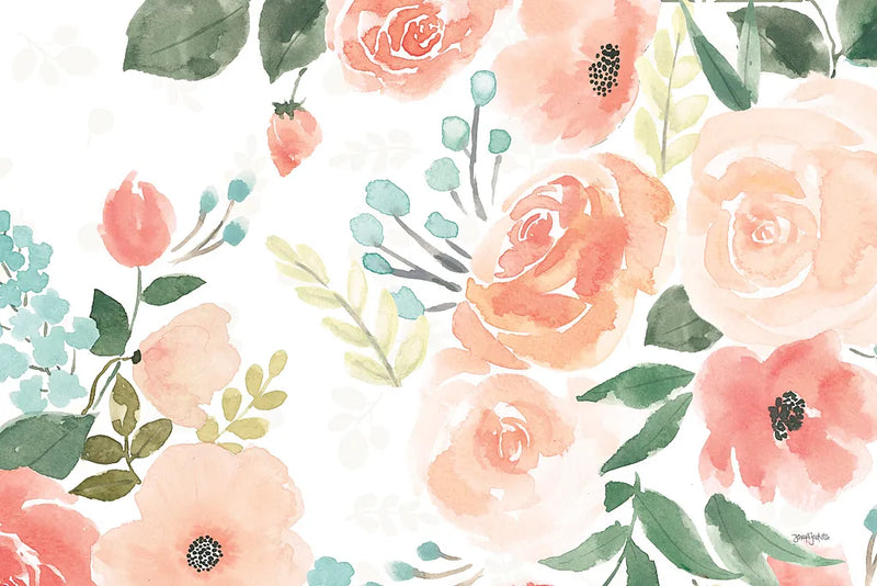 Blooming Delight III White by Jenaya Jackson. SKU 47628i. Archival Giclee Fine art print for wall decor.