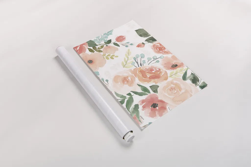 Blooming Delight III White by Jenaya Jackson. shown as a rolled paper print. Available as archival giclee rolled canvas, fine art paper, or poster print. SKU 47628i.