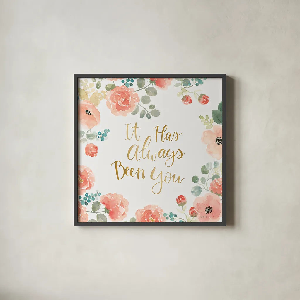 Blooming Delight V White by Jenaya Jackson. Shown in a sleek black glass frame for a contemporary gallery look. Available as an archival giclee rolled canvas, fine art paper, or poster print. SKU 47630a.