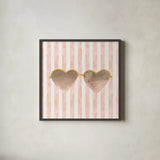 Boss Babe V by Jenaya Jackson. Shown in a sleek black glass frame for a contemporary gallery look. Available as an archival giclee rolled canvas, fine art paper, or poster print. SKU 67765a.