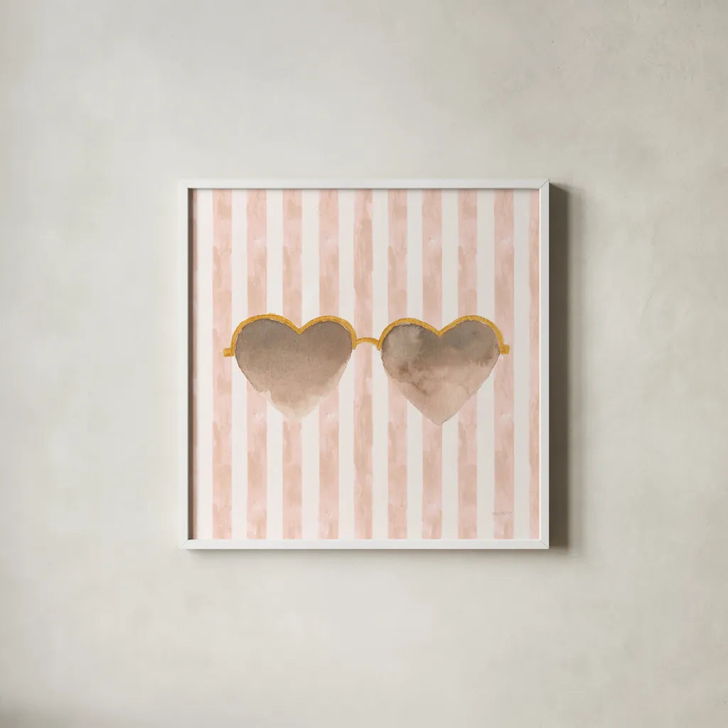 Boss Babe V by Jenaya Jackson. Shown in a crisp white glass frame for a clean and minimalist style. Available as an archival giclee rolled canvas, fine art paper, or poster print. SKU 67765a.