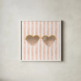 Boss Babe V by Jenaya Jackson. Shown in a crisp white glass frame for a clean and minimalist style. Available as an archival giclee rolled canvas, fine art paper, or poster print. SKU 67765a.