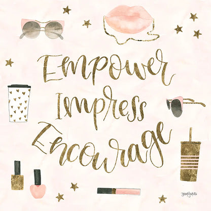 Boss Ladies V Pink by Jenaya Jackson. SKU 42760a. Archival Giclee Fine art print for wall decor.