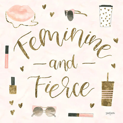 Boss Ladies VI Pink by Jenaya Jackson. SKU 42761a. Archival Giclee Fine art print for wall decor.