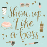 Boss Ladies VII Mint by Jenaya Jackson. SKU 42900a. Archival Giclee Fine art print for wall decor.