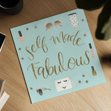 Boss Ladies VIII Mint by Jenaya Jackson. Shown as a detailed flat fine art print, highlighting archival giclee quality. Available as an archival giclee rolled canvas, fine art paper, or poster print. SKU 42901a.