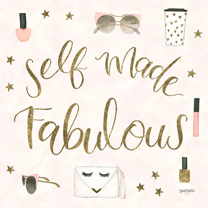 Boss Ladies VIII Pink by Jenaya Jackson. SKU 42763a. Archival Giclee Fine art print for wall decor.