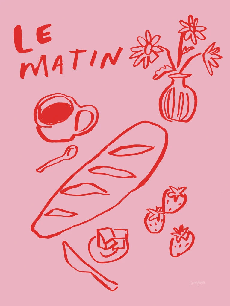 Breakfast Doodles II by Jenaya Jackson