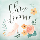 Chase Dreams I Green by Jenaya Jackson. SKU 56190a. Archival Giclee Fine art print for wall decor.