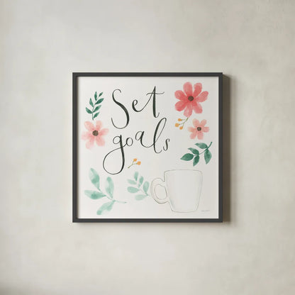 Chase Dreams III by Jenaya Jackson. Shown in a sleek black glass frame for a contemporary gallery look. Available as an archival giclee rolled canvas, fine art paper, or poster print. SKU 56188a.