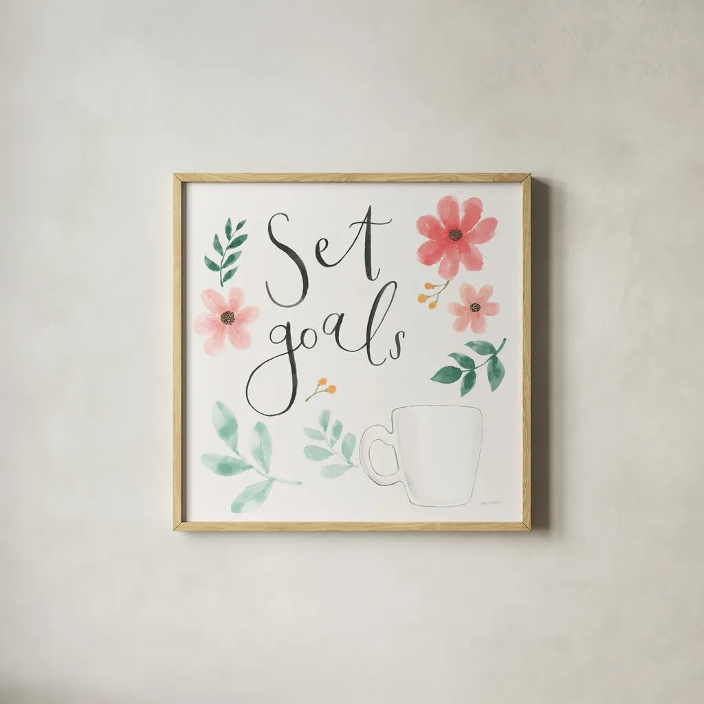 Chase Dreams III by Jenaya Jackson. Shown in a natural wood glass frame for a timeless modern aesthetic. Available as an archival giclee rolled canvas, fine art paper, or poster print. SKU 56188a.