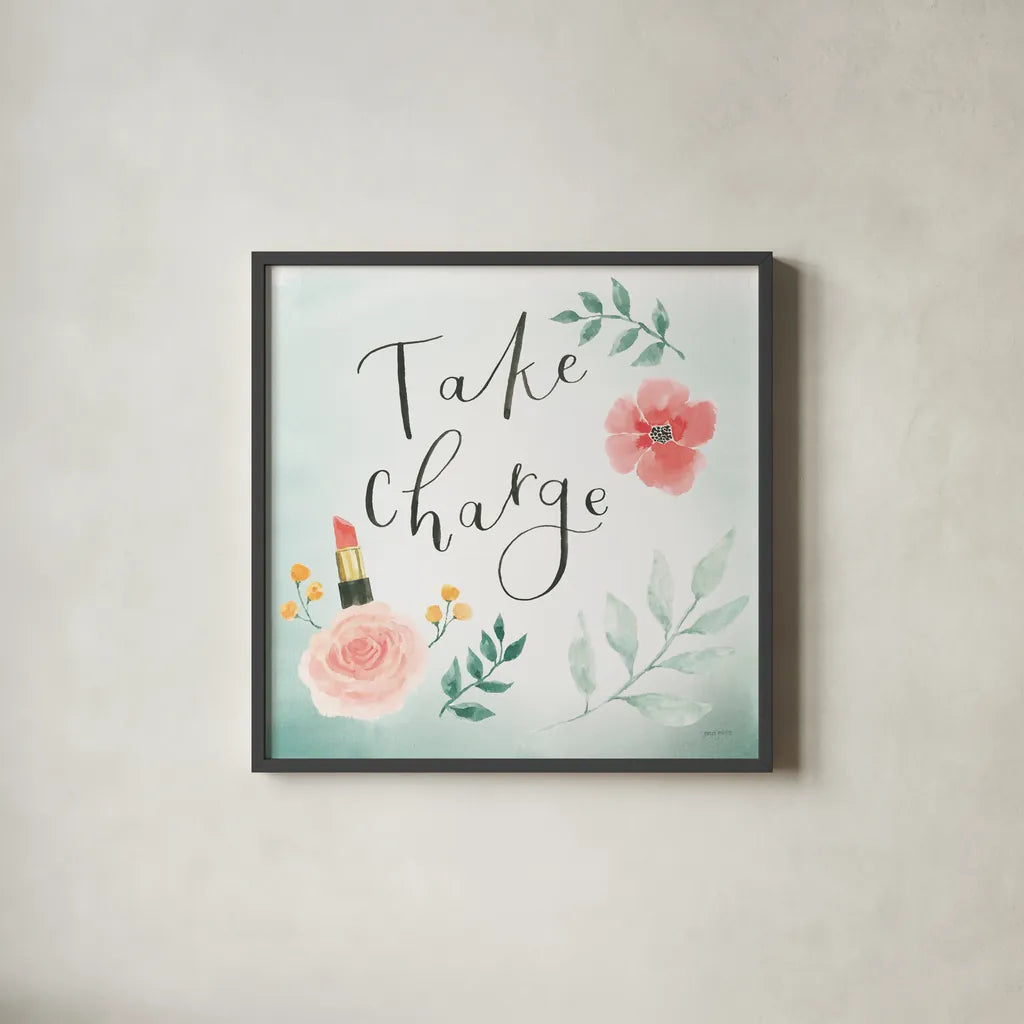 Chase Dreams IV Green by Jenaya Jackson. Shown in a sleek black glass frame for a contemporary gallery look. Available as an archival giclee rolled canvas, fine art paper, or poster print. SKU 56193a.