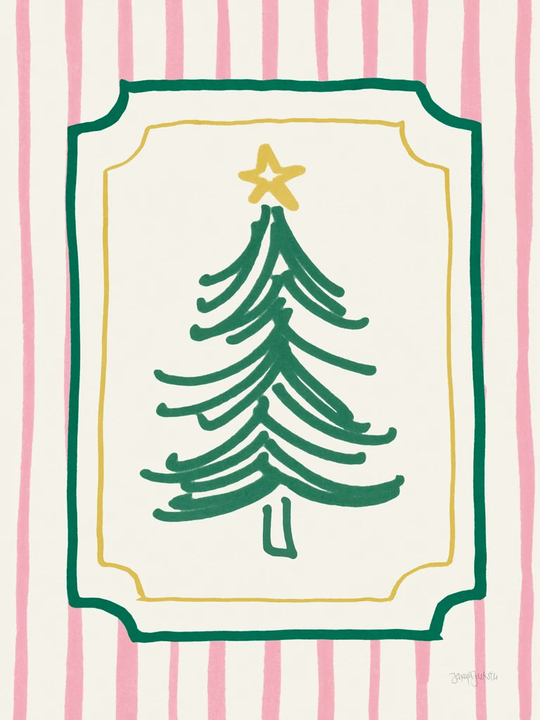 Christmas Doodle I by Jenaya Jackson