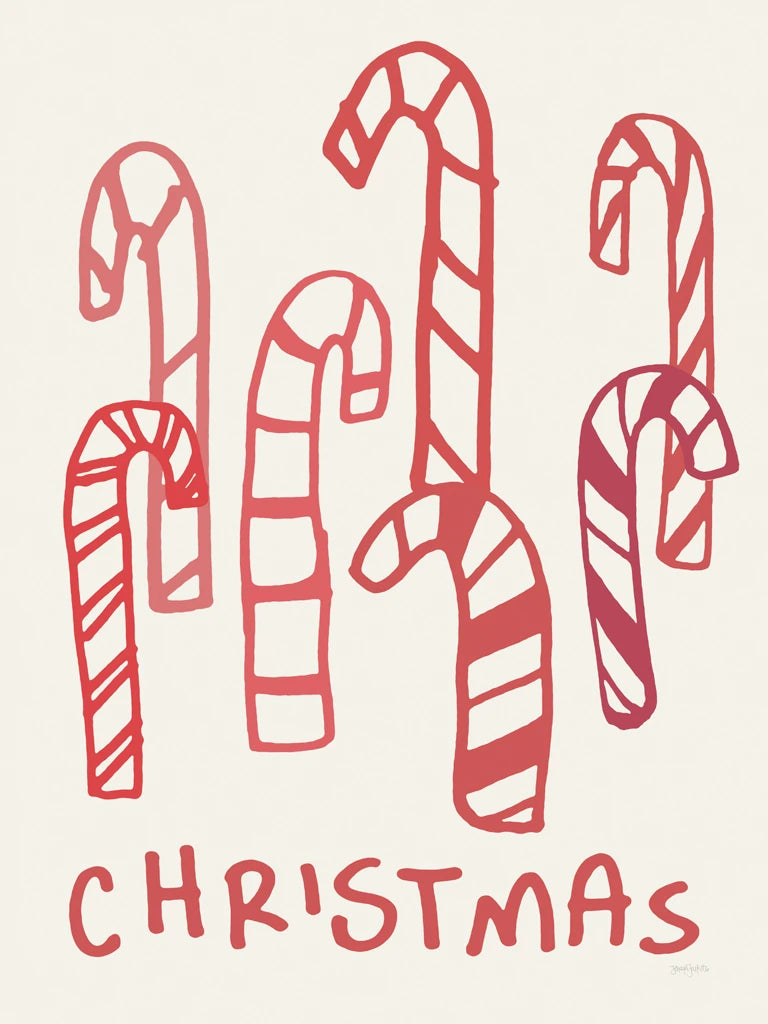 Christmas Doodle IX by Jenaya Jackson