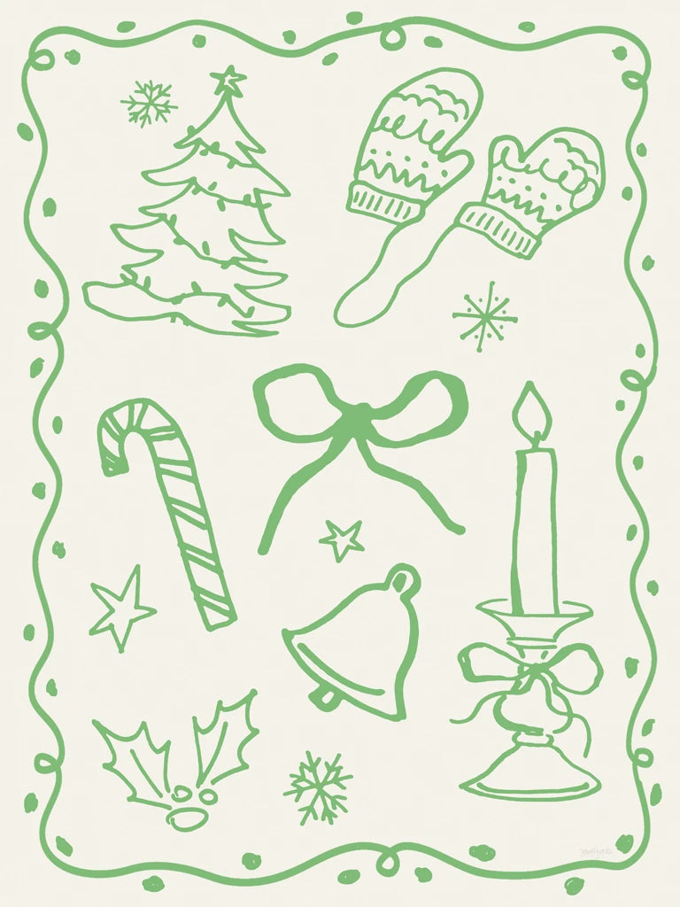 Christmas Doodle VIII by Jenaya Jackson