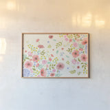 Cottage Nostalgia I by Jenaya Jackson. shown as a paper print in a natural frame. Available as a archival giclee rolled canvas, fine art paper, or poster print. SKU 68530i.