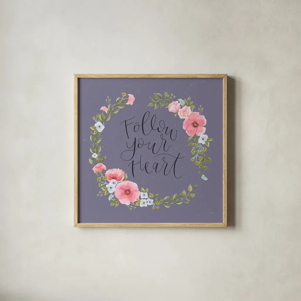 Cottage Nostalgia II by Jenaya Jackson. Shown in a natural wood glass frame for a timeless modern aesthetic. Available as an archival giclee rolled canvas, fine art paper, or poster print. SKU 71475a.