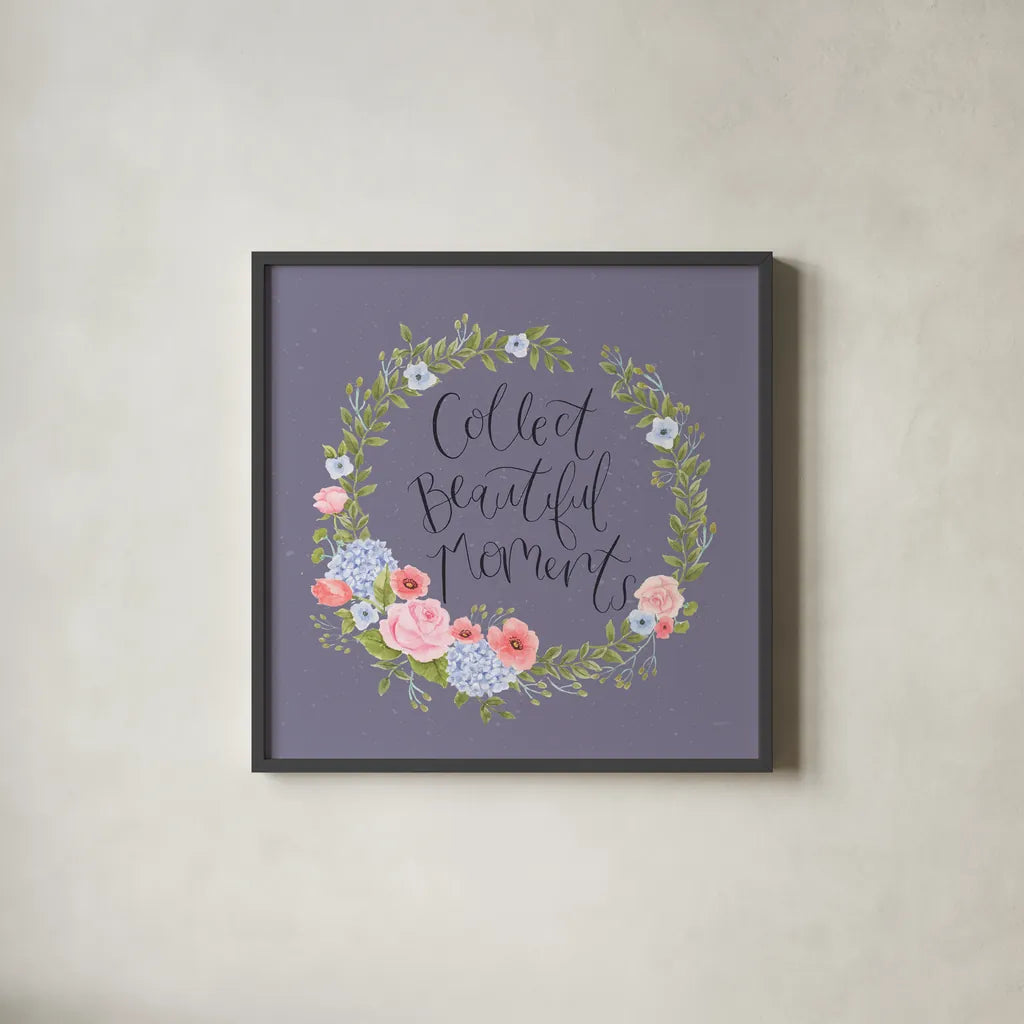 Cottage Nostalgia III by Jenaya Jackson. Shown in a sleek black glass frame for a contemporary gallery look. Available as an archival giclee rolled canvas, fine art paper, or poster print. SKU 71476a.