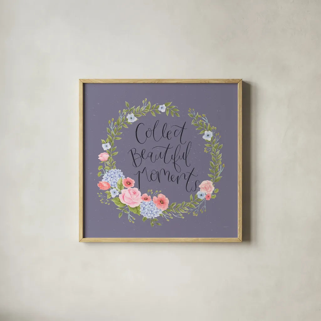 Cottage Nostalgia III by Jenaya Jackson. Shown in a natural wood glass frame for a timeless modern aesthetic. Available as an archival giclee rolled canvas, fine art paper, or poster print. SKU 71476a.