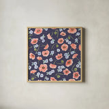 Cottage Nostalgia Pattern Master by Jenaya Jackson. Shown in a natural wood glass frame for a timeless modern aesthetic. Available as an archival giclee rolled canvas, fine art paper, or poster print. SKU 71477a.