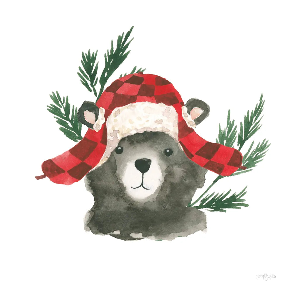 Critter Greetings V by Jenaya Jackson. SKU 83577a. Archival Giclee Fine art print for wall decor.