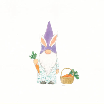 Easter Gnomes IV Bright by Jenaya Jackson. SKU 75761a. Archival Giclee Fine art print for wall decor.