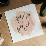 Girl Boss I by Jenaya Jackson. Shown as a detailed flat fine art print, highlighting archival giclee quality. Available as an archival giclee rolled canvas, fine art paper, or poster print. SKU 77094a.
