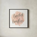 Girl Boss II by Jenaya Jackson. Shown in a sleek black glass frame for a contemporary gallery look. Available as an archival giclee rolled canvas, fine art paper, or poster print. SKU 77095a.