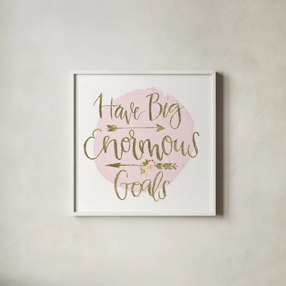 Girl Power II by Jenaya Jackson. Shown in a crisp white glass frame for a clean and minimalist style. Available as an archival giclee rolled canvas, fine art paper, or poster print. SKU 34605a.