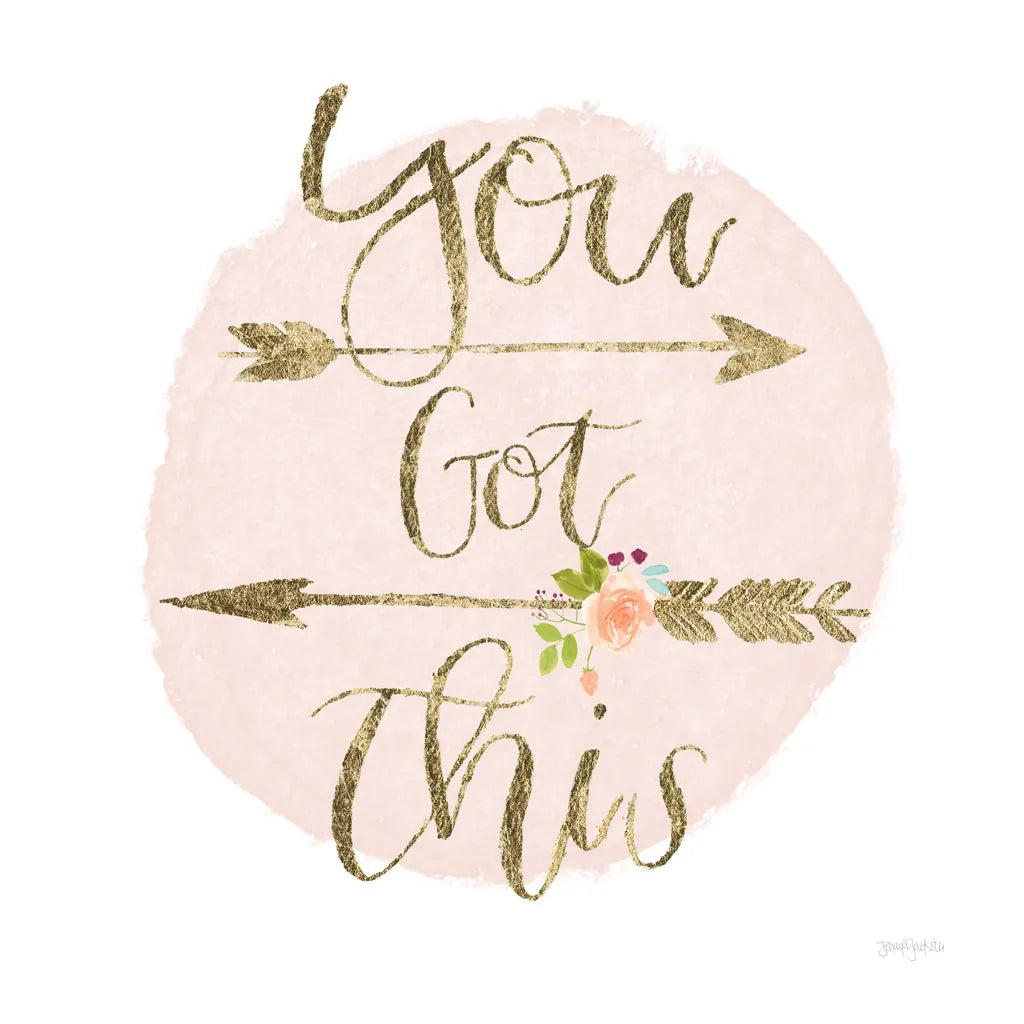 Girl Power II You Got This Bright by Jenaya Jackson. SKU 42883a. Archival Giclee Fine art print for wall decor.