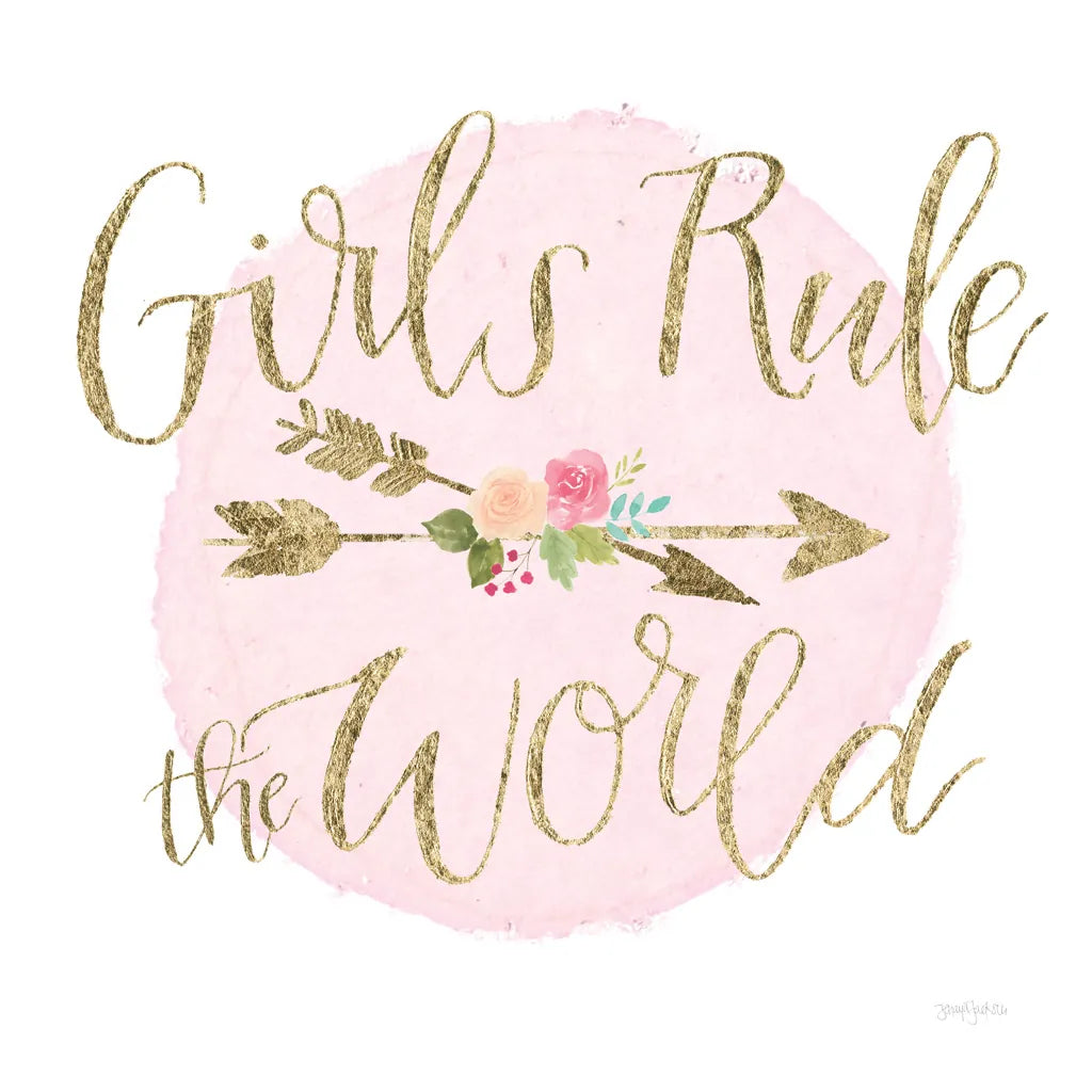 Girl Power III v2 by Jenaya Jackson. SKU 37495a. Archival Giclee Fine art print for wall decor.