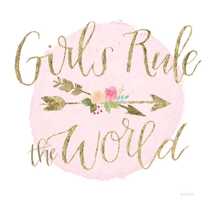 Girl Power III v2 by Jenaya Jackson. SKU 37495a. Archival Giclee Fine art print for wall decor.