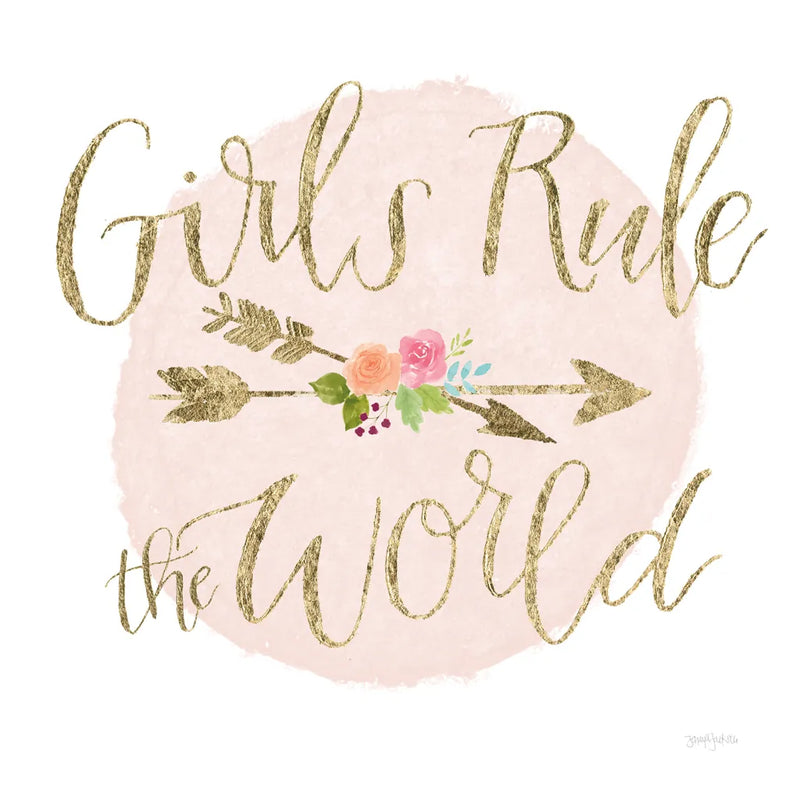 Girl Power III v2 Bright by Jenaya Jackson. SKU 42884a. Archival Giclee Fine art print for wall decor.
