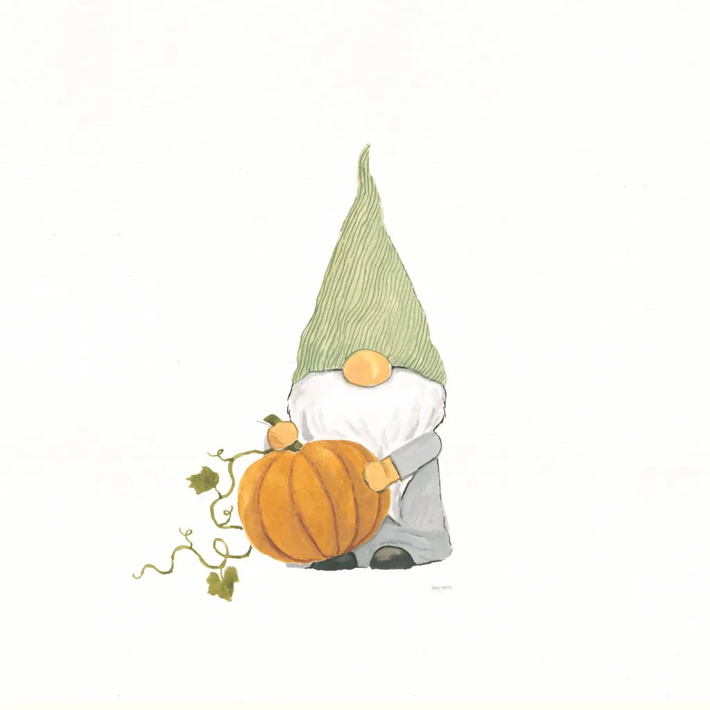 Harvest Gnomes I by Jenaya Jackson. SKU 71266a. Archival Giclee Fine art print for wall decor.