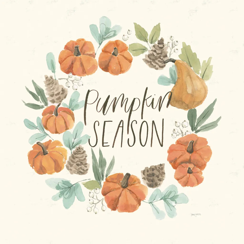 Hello Pumpkin II by Jenaya Jackson. SKU 76991a. Archival Giclee Fine art print for wall decor.