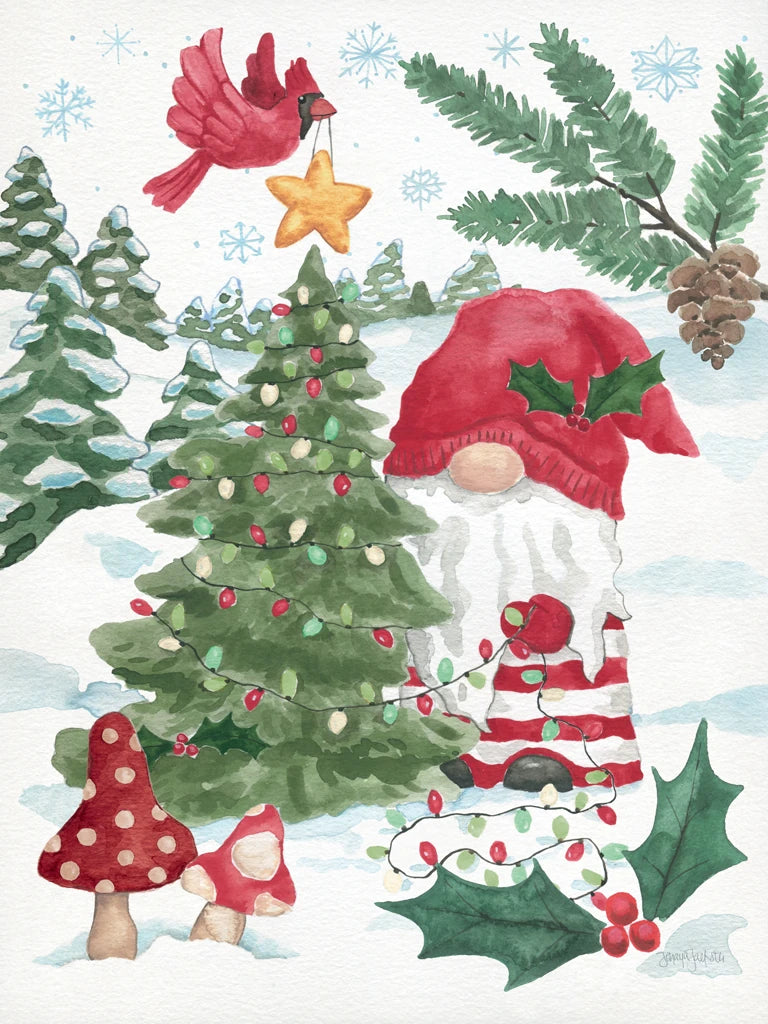 Holiday Cheer Gnomes I by Jenaya Jackson
