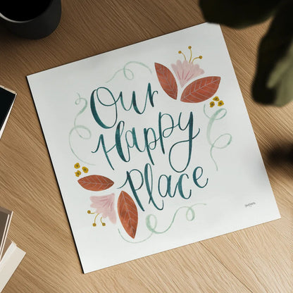 Home Sweet Home II by Jenaya Jackson. Shown as a detailed flat fine art print, highlighting archival giclee quality. Available as an archival giclee rolled canvas, fine art paper, or poster print. SKU 62725a.