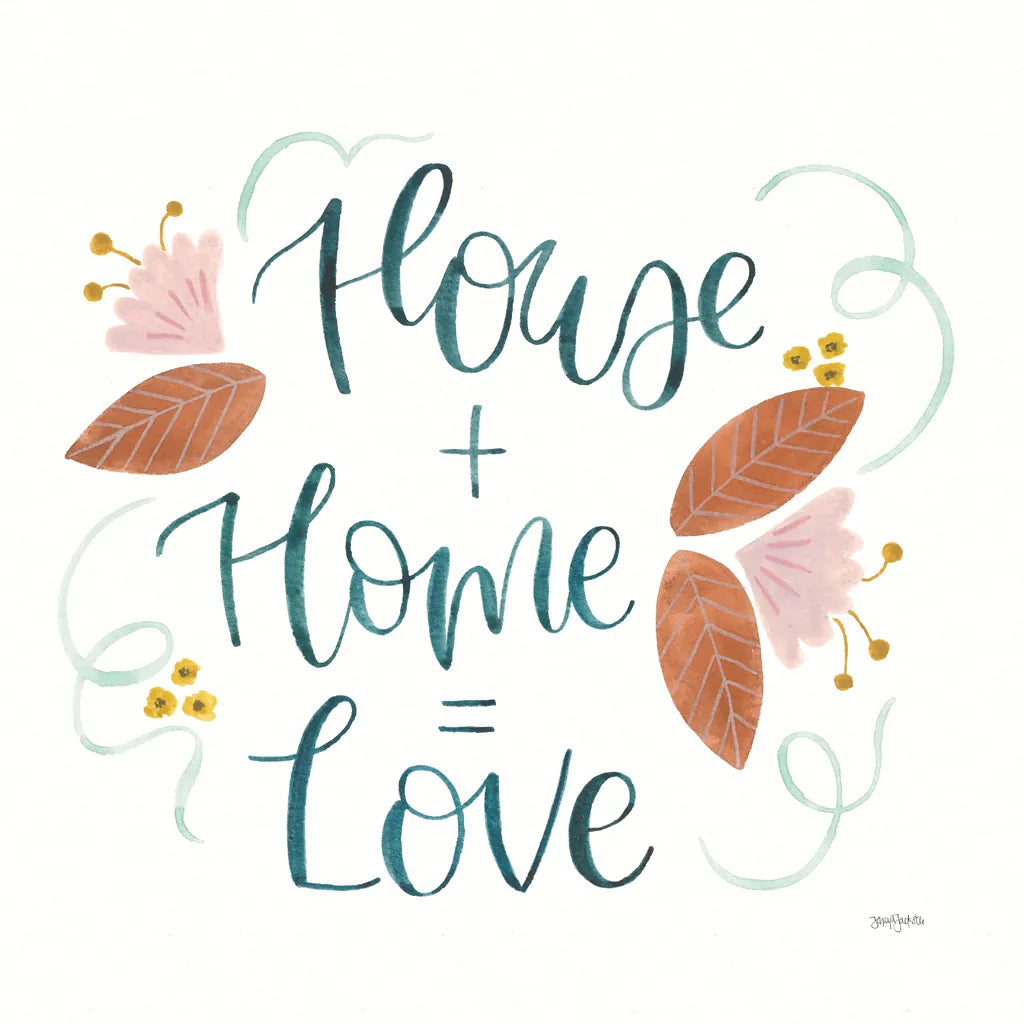 Home Sweet Home III by Jenaya Jackson. SKU 62726a. Archival Giclee Fine art print for wall decor.