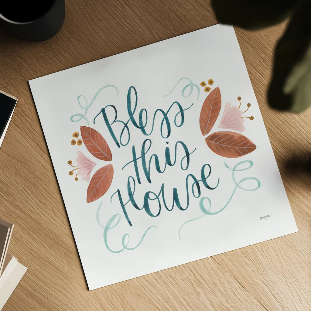 Home Sweet Home IV by Jenaya Jackson. Shown as a detailed flat fine art print, highlighting archival giclee quality. Available as an archival giclee rolled canvas, fine art paper, or poster print. SKU 62727a.