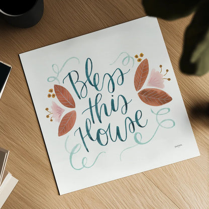 Home Sweet Home IV by Jenaya Jackson. Shown as a detailed flat fine art print, highlighting archival giclee quality. Available as an archival giclee rolled canvas, fine art paper, or poster print. SKU 62727a.