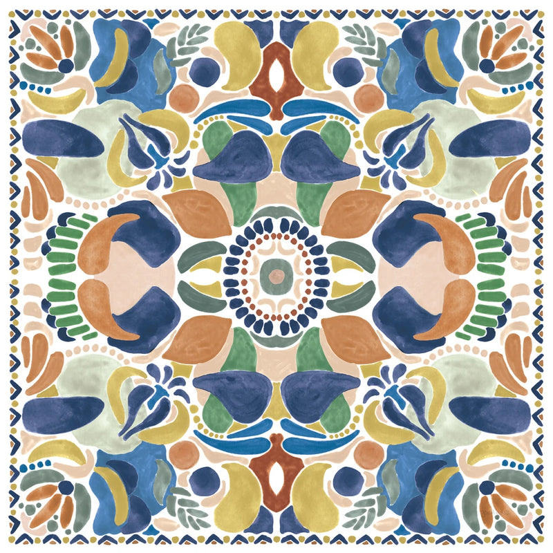 Kaleidoscope Burst II Blue by Jenaya Jackson