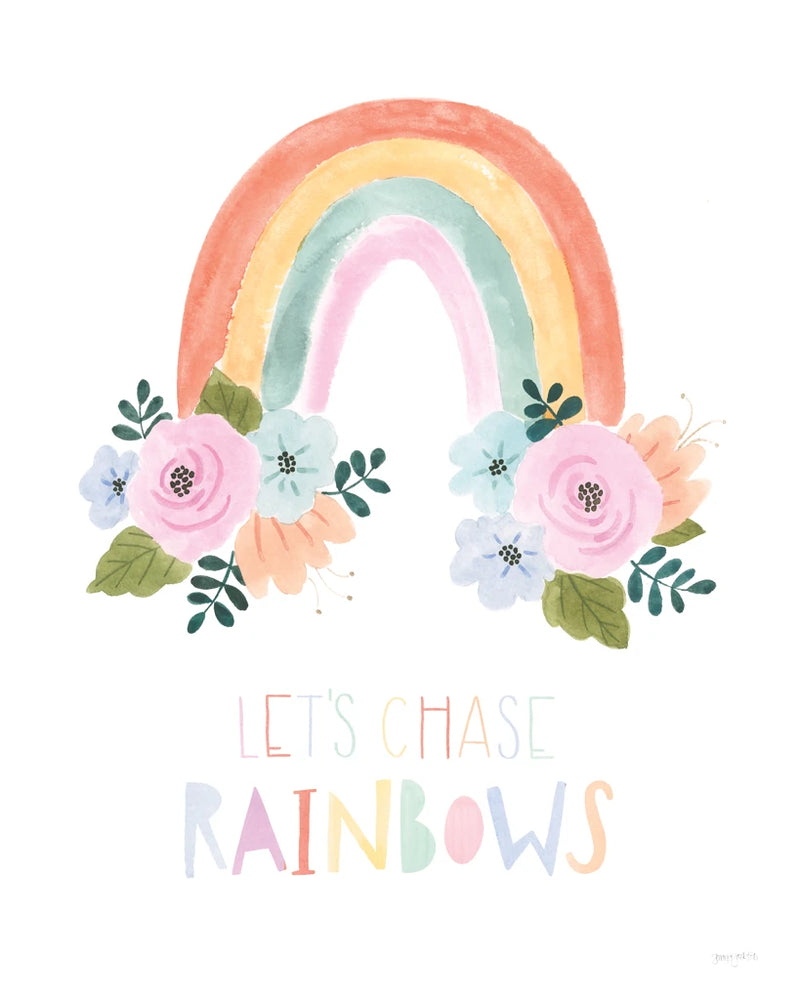 Lets Chase Rainbows I by Jenaya Jackson