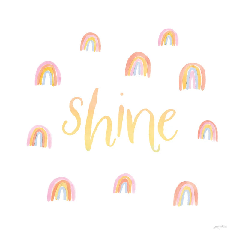 Lets Chase Rainbows XII by Jenaya Jackson. SKU 58978a. Archival Giclee Fine art print for wall decor.