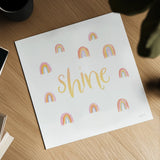 Lets Chase Rainbows XII by Jenaya Jackson. Shown as a detailed flat fine art print, highlighting archival giclee quality. Available as an archival giclee rolled canvas, fine art paper, or poster print. SKU 58978a.