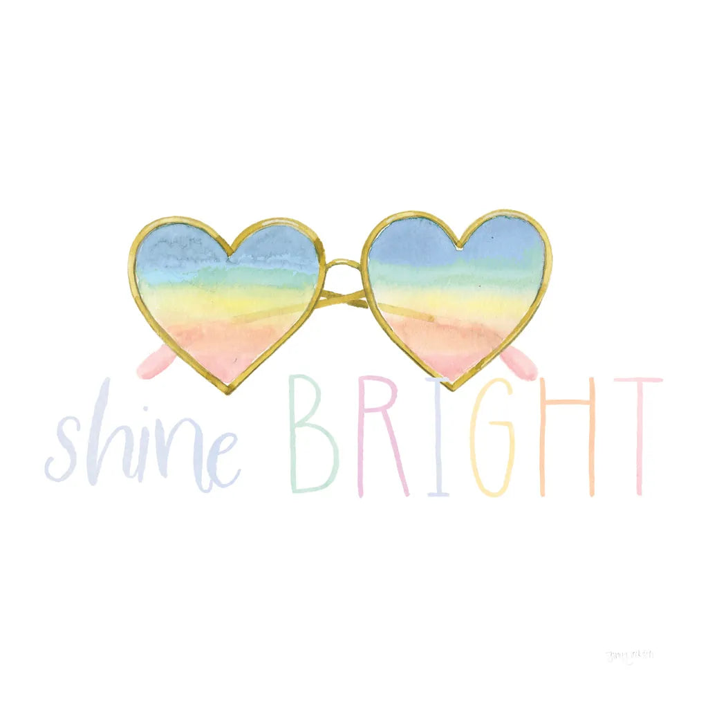 Lets Chase Rainbows XVII Sq by Jenaya Jackson. SKU 59630a. Archival Giclee Fine art print for wall decor.