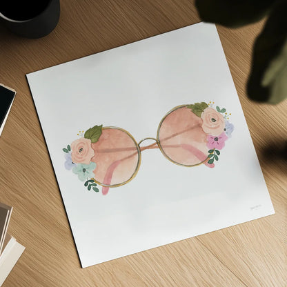 Lets Chase Rainbows XX by Jenaya Jackson. Shown as a detailed flat fine art print, highlighting archival giclee quality. Available as an archival giclee rolled canvas, fine art paper, or poster print. SKU 58986a.