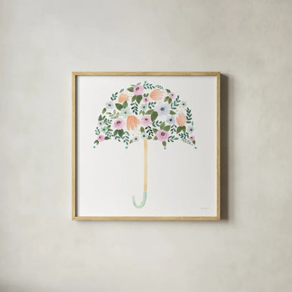 Lets Chase Rainbows XXII by Jenaya Jackson. Shown in a natural wood glass frame for a timeless modern aesthetic. Available as an archival giclee rolled canvas, fine art paper, or poster print. SKU 58988a.