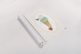 Lifes a Beach Scoops by Jenaya Jackson. shown as a rolled paper print. Available as archival giclee rolled canvas, fine art paper, or poster print. SKU 100783h.